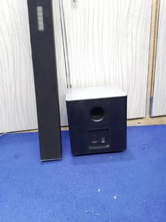 Imported Sound Bar with Wireless Subwoofer Available