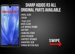 sharp Aquos r3 r5 r2 all original parts available