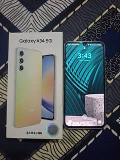 Samsung Galaxy A34 5G complete box