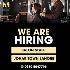 Beauty Salon Job Lahore Johar Town