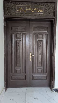 Fiber Door with Handle lock 4.5ftx7ft