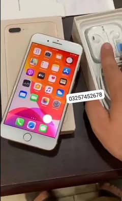 iphone 8 plus 256 GB my WhatsApp number 0325-74-52-678