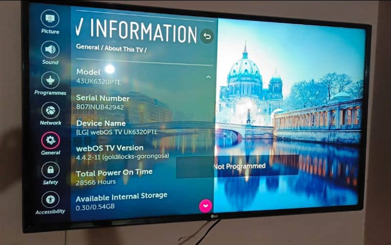 LG 43 Inch ORIGINAL Smart LED TV 3