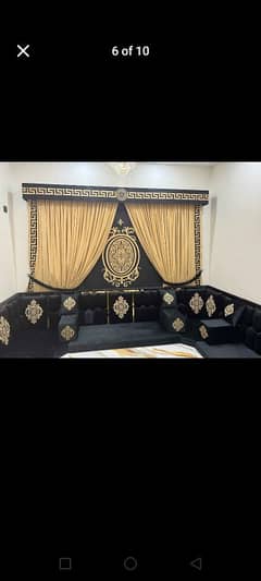 Arabi majlis and sofa house's and bed set