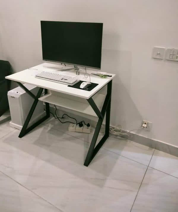 k shape Computer Table, Study Table, office table, Workstation Table 1