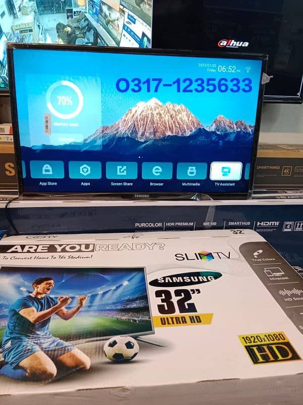 best offer 32 INCH SMART LED TV FHD AVAILABLE SIZE 43" 48" 55" 65" 75" 4