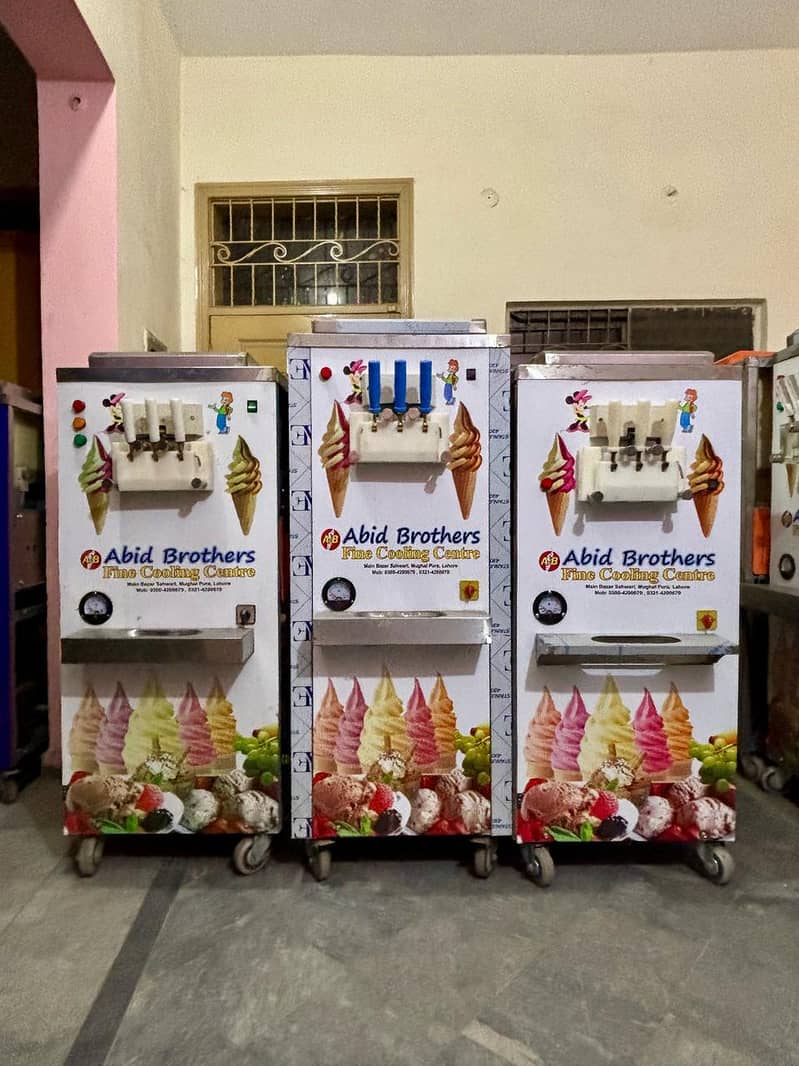 Slush Machine / Cone Machine / ice Creame Machine / Ice cream Machine 2