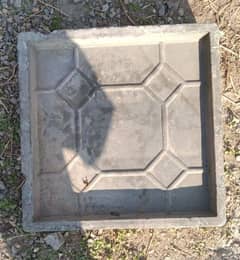 Use concrete tile frames