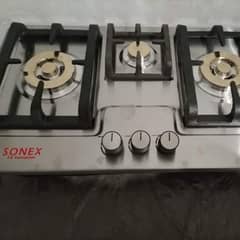 AUTO NEW JAPANESE KITCHEN GAS STOVE LPG HOOB HOB AIR HOOD 03044767637