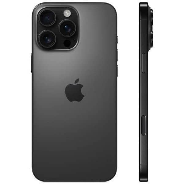 I phone 16 pro max black 0