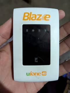 Ufone Blaze Wifi internet device antena supported