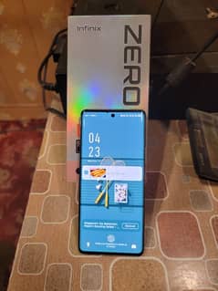 Infinx zero 30 edge full box not open no fault 8+8 256gb only sell