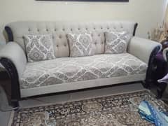 7 seater sofa set with table set [1 centre, 2 side ]