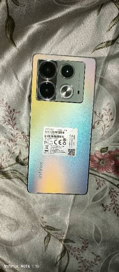 Infinix note 40 in mint condition 12-256