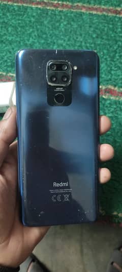 redmi note 9 ram ( 4+2 =6) 128 gp pta prof