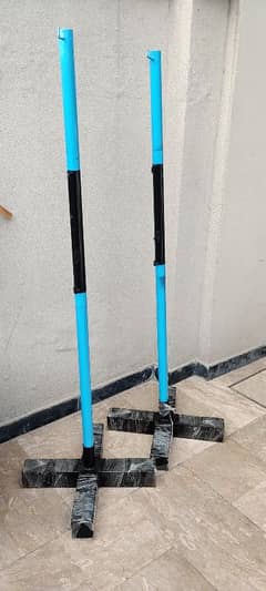 badminton moveable poles without net