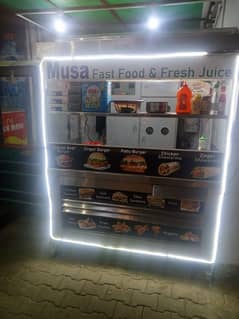 fast food counter