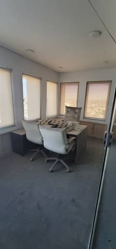 Parsa Tower fully furniture office for rent 1540sqft in shahar e Faisal.