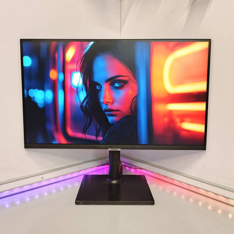 Samsung 24inch 2K IPS 75hz 10Bit HDR USB-C Borderless Gaming Monitor 0