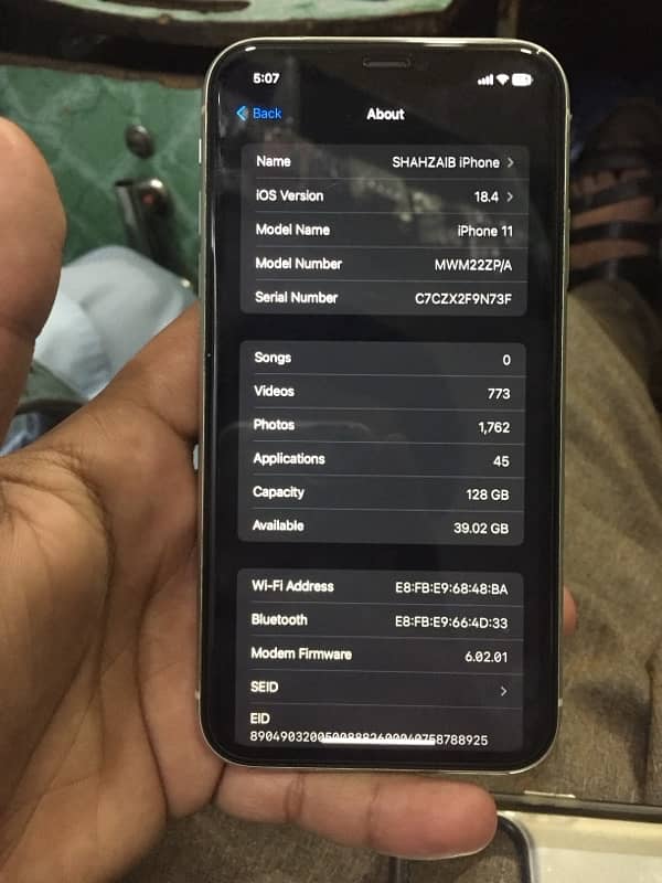 IPHONE 11 PTA APPROVED 128 GB FuLl And Final Rate 90K Offer 9