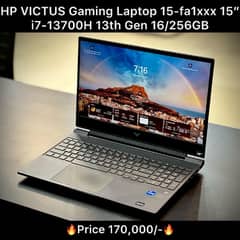 HP Victus Gaming Laptop 15-fa1xxx 15" | i7 13th Gen 16/256GB | 13700H