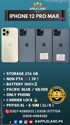 iphone 12 pro max, iphone 13, iphone 14, iphone 14 pro max  non pta jv