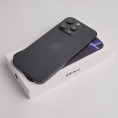 iPhone 16 pro Max 256GB Black Titanium Just Box opened