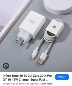 45watt charger orignal box wala ha infinix ka