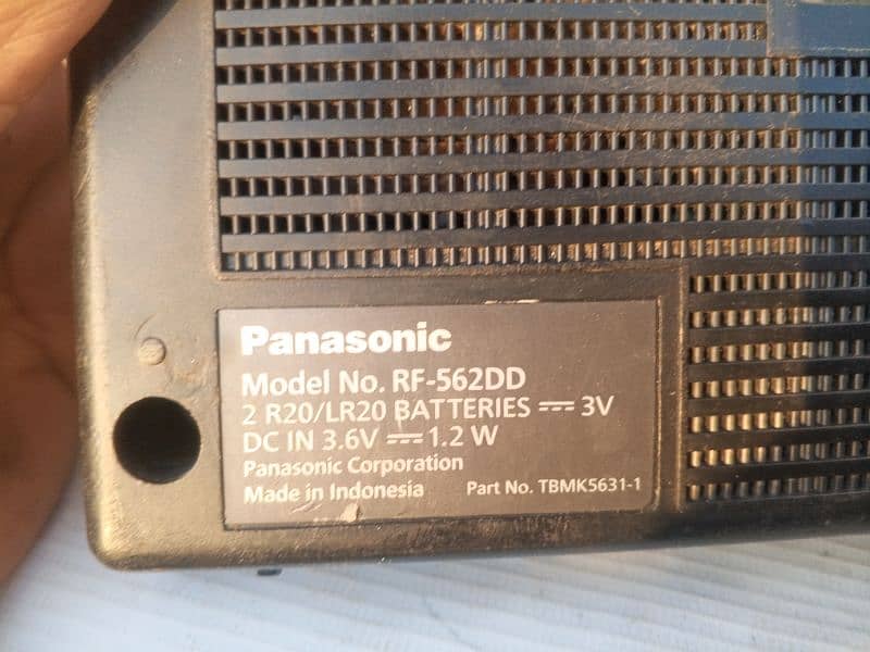Radio Panasonic 3 band 4