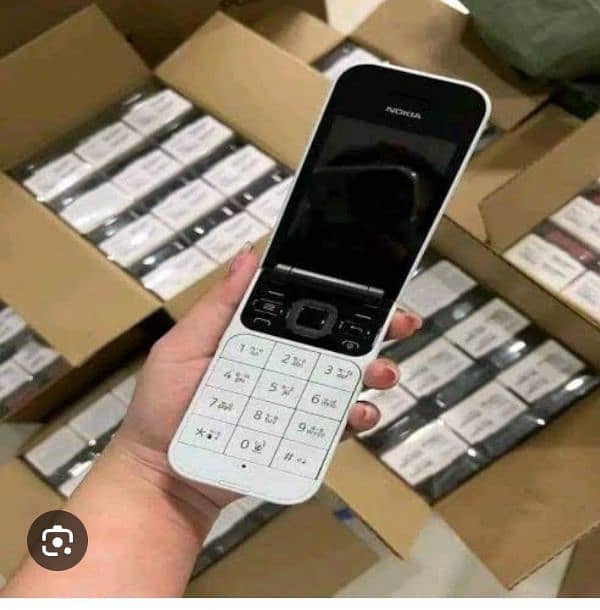 نوکیا 2720فلپ ڈال سم باکس pack 0
