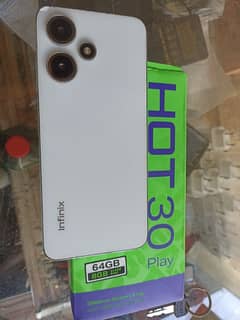 infinx Hot 30 play 4+4 ram 64 Rom with box