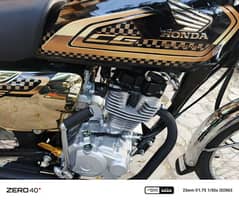 Honda 125 special edition black)gold