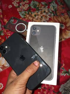 I phone 11 jv  64 JB black coloure  urignal box