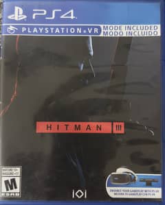 Hitman 3 (include hitman part 1and 2) for ps4