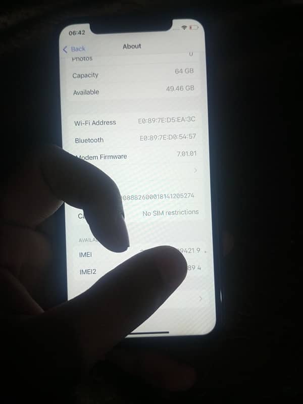 iPhone xS non pta 2