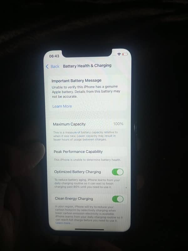 iPhone xS non pta 4