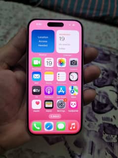 Iphone 15 pink 128GB 96% battery health good condition with charger