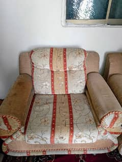 Used Sofa Set - 5 Seater (Good Condition)