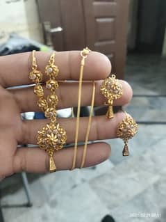 21 Karat Set For Sale Mala Set Net Weight Gold 11.200 Gram