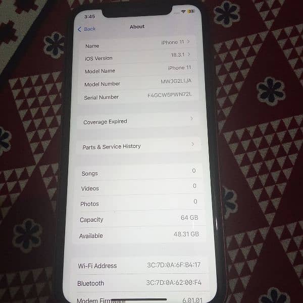 iPhone 11 2 Month SIM time 2
