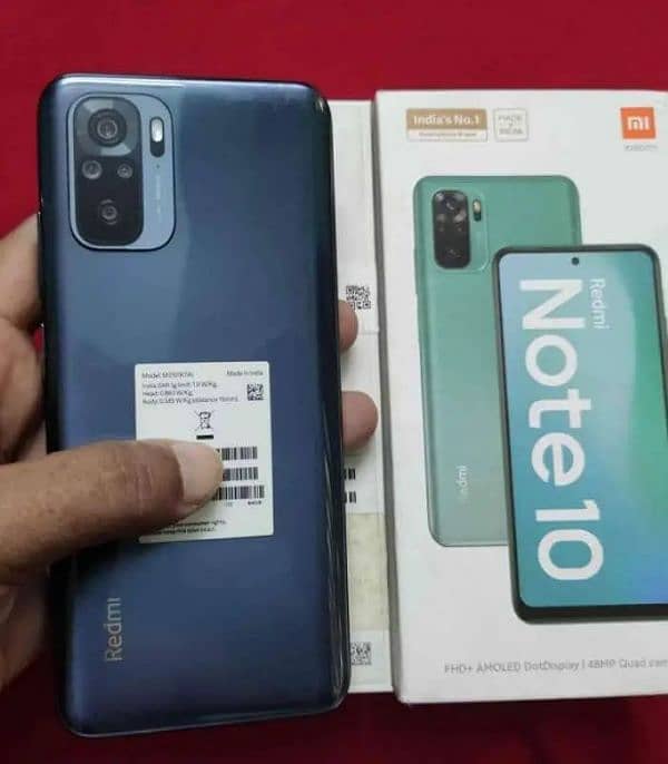 Xiaomi Redmi note 10 4+2/128 exchange possible 0