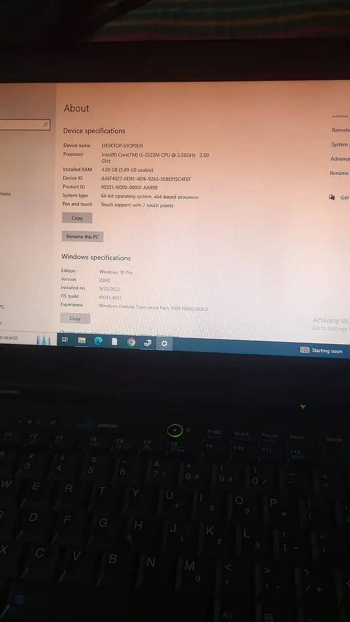 Lenovo Corei5 ThinkPad Good Condition 1