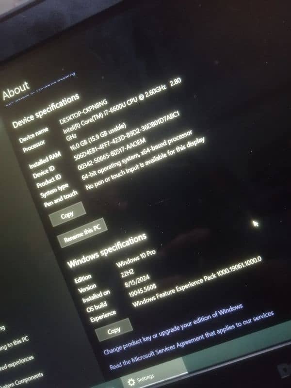 Dell core i7 6th gen 16gb Ram 256gb nvme 3rd generation 0