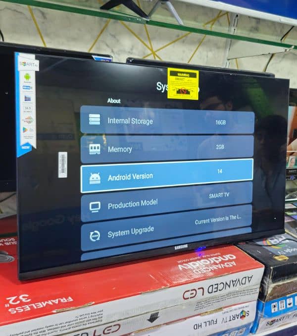 32 INCH SMART FHD AND 4K LED TV A+ PENAL QUALITY 6