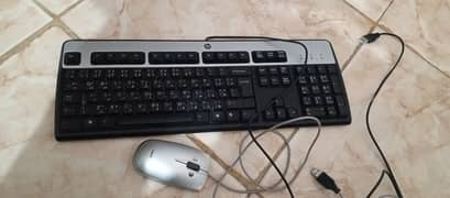 HP mechanical keyboard NEC mouse