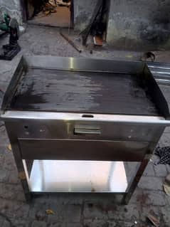 Hotplate and grill stainless steel