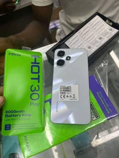 Infinix Hot 30 play 8GB 64GB 6000mah battery 100% ok o301 85100 85