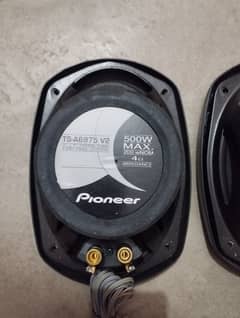 pioneer bufer speakers only 10 days use exchange with mobile phone