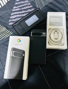 Google Pixel 8 Pro with box PTA approved hy 12gb 256gb