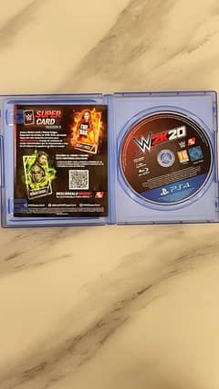 PS4 WWE 2K20 – Used, Excellent Condition